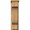 Ekena Millwork Newport Rough Sawn Corbel w/Backplate, Western Red Cedar, 8"W x 14"D x 30"H COR08X14X30NEW01RWR - alternate 4